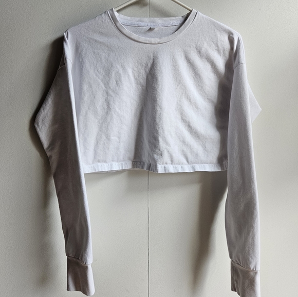 Long Sleeve Crop Top in Women's M - Picture 4 of 14